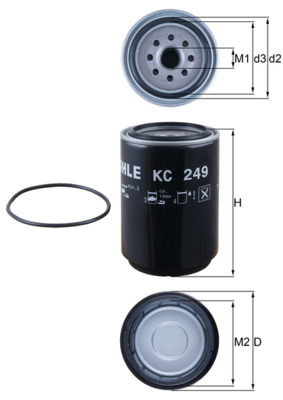 KC249D, Fuel filter, Fuel filter, MAHLE, 0000687110, 0112142225, 03322877, 0986BF0222, 1092035897, 12343230008, 1296851, 1393640, 1685159C91, 212232, 2414300, 26979, 30000002, 33411, 3562227703, 3754770002, 4144FS, 45056112, 490R, 51125030066, 93297277, BF1329, DN2711, FP5836, FS19532, FSM4208, H7090WK30, P551065, PP967, PS8486
