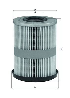 LX293, Air Filter, Air filter, MAHLE, 2940123216174, 5410522, AF25433, MD636, PA4819