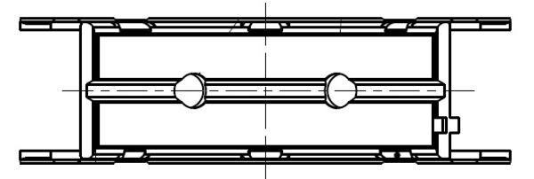 014HS21891000, Kurbelwellenlagersatz, Hauptlagersatz, MAHLE, 1676571, 37006600, AEM410544, H1018/5, 1676573, H1018/5STD, 1676574, 1676575, 1716882, 257Q6330A1A, BK2Q6333BAA, BK2Q6337AAB, BK2Q6A338BAA, BK2Q6W331AAA, BK2Q6W332AAA