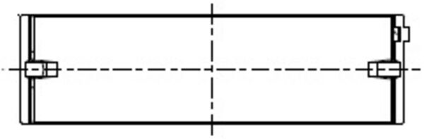 Crankshaft Bearings - 439HL20907025 MAHLE - 9157848