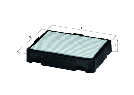 Luftfilter - LX56 MAHLE - 13721337080, 1337080, 13729062492