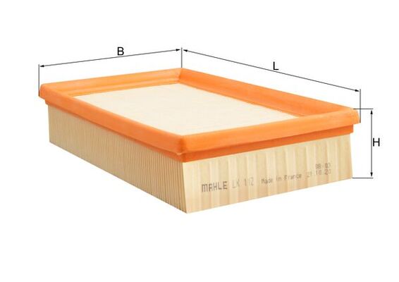 LX112, Luftfilter, Luftfilter, MAHLE, 0003954756, 1457429846, 2097, 3095100, 5025073, 60001, 71758457, 8049, 8671002669, A27569, A279, A305, AF0308, AG1248, AI5034, AP059, AP284, C2673/1, CA5227, EAF238, EFA537, ELP3539, GFE2347, MA598, MAP6854, MD9068, P951, PA305, PA7107, PC2308E