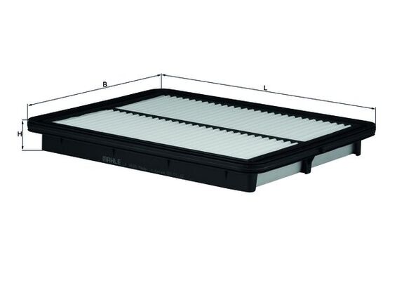 LX2639, Air Filter, Air filter, MAHLE, 0986AF2201, 281133E500, 3063300, 42164, A1218, AF2441, AP182/10, C2941, E1204L, EAF790, J1320334, KA1565, MA3022, PA3265, S3633A, V530059, VFA1118, CA9525, WA9643