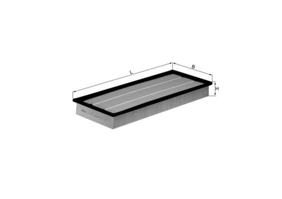 Filter, Innenraumluft - LX1151 MAHLE - 3786649M3, PA5682, SC60047