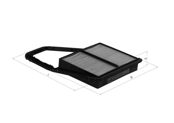 Luftfilter - LX1689 MAHLE - 0986AF2547, 17220PLC000, 42564