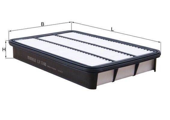 LX1740, Air Filter, Air filter, MAHLE, 0834607, 154068325390, 16005, 178010W010, 1987429162, 2009977, 2908429000, 3020400, 46006, 585301, 8099, 8200005, 8219, 8971114230, 93192519, 97111423, A1329C, A1351, A2006, A34721, A523, ADZ92212, AF20117, AF26544, AF7859, AG1148, ALA1104, AP109/1, BFA2306, C3145