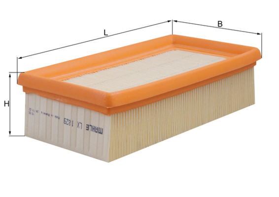 Luftfilter - LX1829 MAHLE - 75006015000