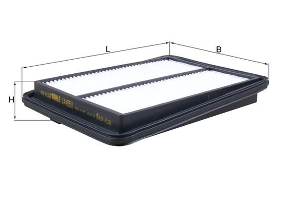 LX4551, Air Filter, Air filter, MAHLE, 165464BE0D, 171753