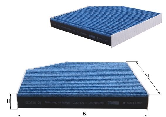 LAO667, Filter, interior air, Cabin filter, MAHLE, 49408801, 4H0819439, AHA362, CFP11436, E2996LB, FP2641, V10-32-0008, WG1788848, CB1431