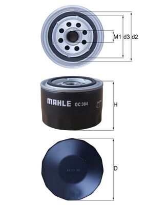 OC384, Oil Filter, Oil filter, MAHLE, 0000227051, 0008547327, 0542957, 152085PA0A, 21051012005, 224788, 29353002, 350766, 540000322, 5951891, 770286, 7897321, 7984225, RTC3173, VOF97, 0008548979, 019466, 1498018, 152085PA0B, 2105101200501, 2935302, 5410022, 7032389, 0008558910, 152085PA0C, 1641158, 21081012005, 0855823800, 2108101200507, 5004930