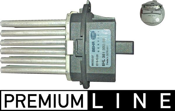 Regulator, passenger compartment fan - ABR99000P MAHLE - 30767040, 351332381, 6G9N19W575AA