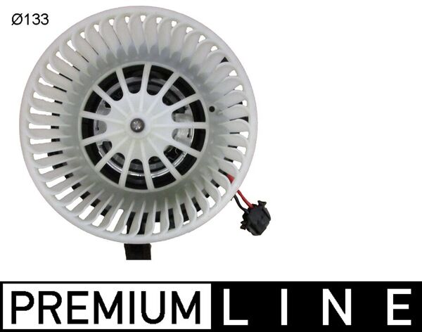 Interior Blower - AB114000P MAHLE - 05991209, 069412703010, 114980