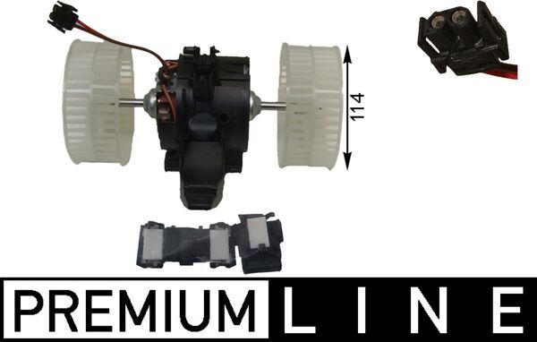 AB133000P, Interior Blower, Air-conditioning various, MAHLE, 05991203, 069412707010, 34086, 343350, 351040651, 501789, 6933910, 715091, 870046N, 87117, 92118, GA33004, V20-03-1140, 64116933910, 69412707000, 8EW351040-651