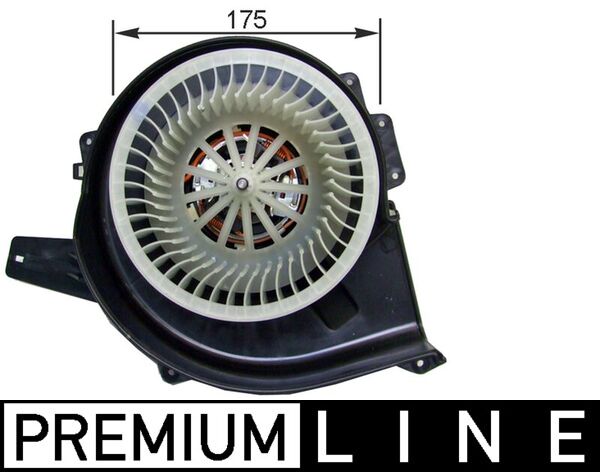 AB18000P, Interior Blower, Air-conditioning various, MAHLE, 009157111, 05991152, 069412664010, 27306, 34002, 6Q1820015, 715240, 740308N, 87028, 92178, GA31005, ST8044, 69412664000, 6Q1820015C, 8EW009157-111, 6Q1820015E, 6Q1820015G, 6Q1820015H