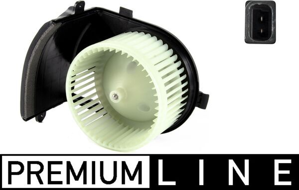Interior Blower - AB197000P MAHLE - 05991056, 34221, 351149291