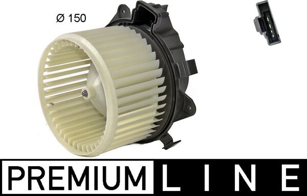 Interior Blower - AB209000P MAHLE - 0000046723434, 05991026, 351149431