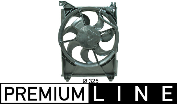 Lüfter, Klimakondensator - ACF19000P MAHLE - 351034701, 568025N, 85375