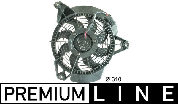 Lüfter, Klimakondensator - ACF20000P MAHLE - 351034741, 977304A062, 977304A065