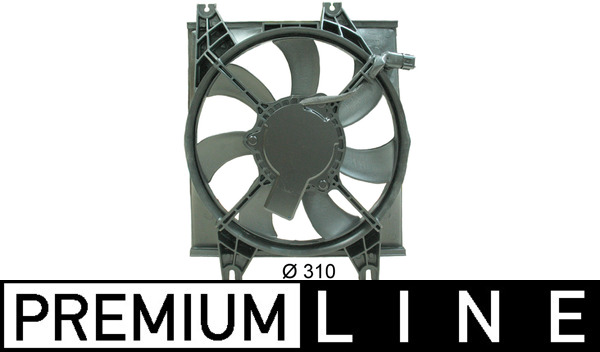 Lüfter, Klimakondensator - ACF9000P MAHLE - 0528.1010, 351034531, 568026N