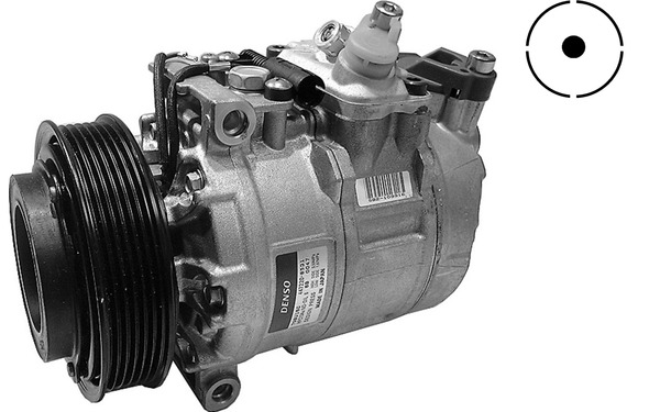 Compressor, air conditioning - ACP1001000S MAHLE - 0200K038, 10-0531, 1.1346
