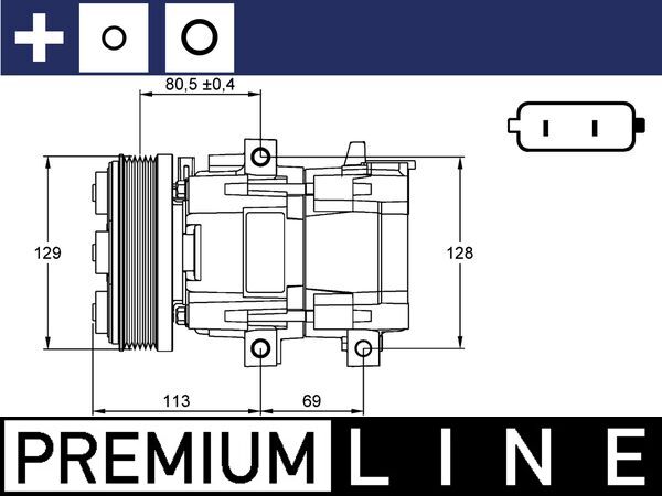 ACP101000P, Kompressor, Klimaanlage, Klimaanlage verschiedene, MAHLE, 10-0177, 10-160-01016, 1018497, 1201742, 1800K290, 1.8013, 240222, 32075, 351113-251, 550177, 57145, 699128, 850796N, 888-0110481, 89068, 9206.0730, 941079, ACP207, CA10208, DAC8623313, DCP10013, FDAK280, KPFD290, SB.013V, TSP0155104, V25-15-0007, 1035431, 240705, 32212, 351113-261