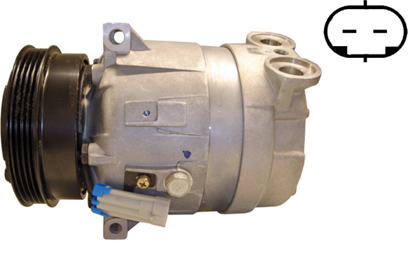 Compressor, air conditioning - ACP1100000S MAHLE - 0000046525369, 10-0260, 1135296