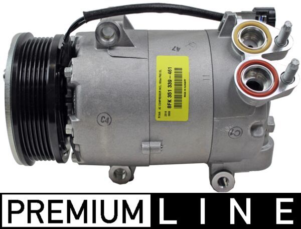 Compressor, air conditioning - ACP1395000P MAHLE - 21900811101200, 351339461, VP9EDH19D629UD