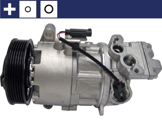 Compressor, air conditioning - ACP350000S MAHLE - 0600K393, 134777R, 1.9045A