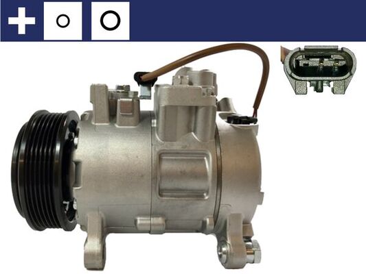 Compressor, air conditioning - ACP473000S MAHLE - 118402, 1201484, 1.5339