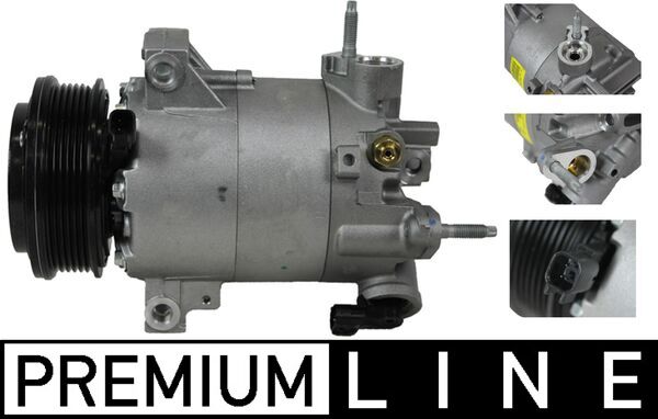 Compressor, air conditioning - ACP551000P MAHLE - 1756415, 1800K603, 32839G