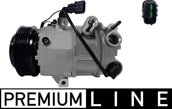 Compressor, air conditioning - ACP657000P MAHLE - 320011G, 351010-061, 511274