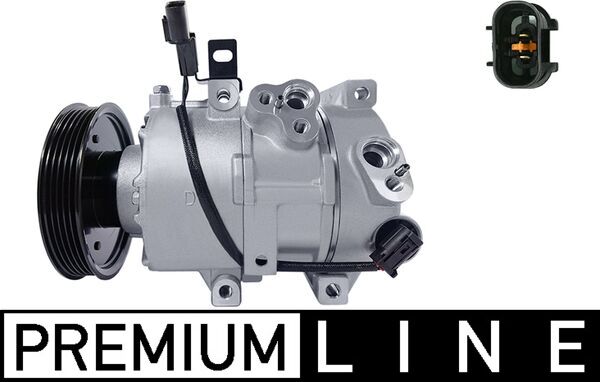 Compressor, air conditioning - ACP658000P MAHLE - 351010-071, 51-0948, 700510948