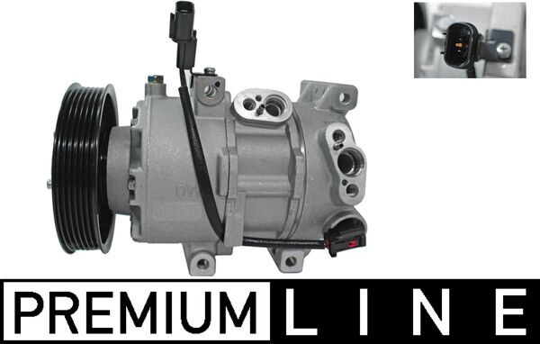 Compressor, air conditioning - ACP759000P MAHLE - 351106301, 51-0861, 700.510.861