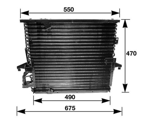 AC147000S, Condenser, air conditioning, Air-conditioning various, MAHLE, 052120N, 06005148, 0802.2004, 0864004, 101565, 1223018, 1385165, 166596, 260773, 35006, 351035031, 359003220160, 385100, 53112, 53929, 705M02, 816937, 82D0225014B, 888-0400008, 921812, 94166, AC878348, BM014C001, BW5148, CN3093, DCN05002, F4-53112, F453112, KDBW148, QCN39