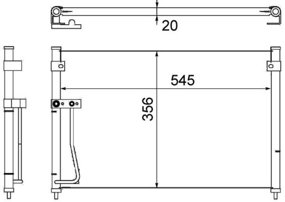 AC257000S, Kondensator, Klimaanlage, Klimaanlage verschiedene, MAHLE, 0825.3016, 102678, 112160N, 260905, 27005126, 351038701, 35306, 359000301910, 387000, 53688, 818085, 888-0400279, 925346, 94428, AC806720, DCC1224, F4-53688, F453688, GE4T61480A, KDMZ126, KTT110012, MZ5126, TSP0225429, V32-62-0001, WG2160835, 103726, 359000391910, 8FC351038-701, GE4T61480B