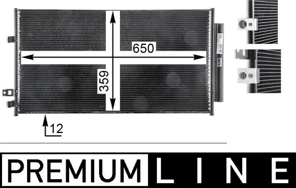 AC33000P, Condenser, air conditioning, Air-conditioning various, MAHLE, 0000051938531, 08042096, 082058N, 107523, 17015701, 350203169000, 350378, 351003631, 43663, 51938531, 822638, 940692, CF20382, DCC2037, DCN06016, FT5462D, RA7111410, WG1917152, 0000051966751, 51966751, 8FC351003-631, DCN09047, WG2039817, WG2160640