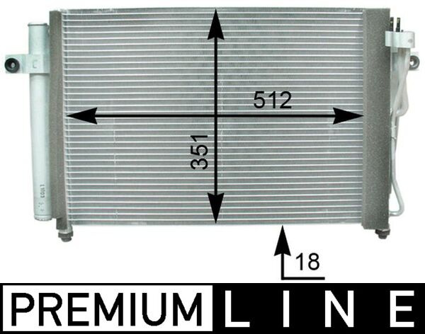 AC393000P, Kondensator, Klimaanlage, Klimaanlage verschiedene, MAHLE, 0828.3015, 260914, 350203612000, 351302281, 35475, 391700, 562007N, 754M15, 818074, 82005087, 888-0400294, 925560, 94646, 976061C100, CN5610, F4-43029, HY5087, KDHY087, TSP0225560, 350203612002, 8FC351302-281, AL720M3000, AL720M3050, BC612