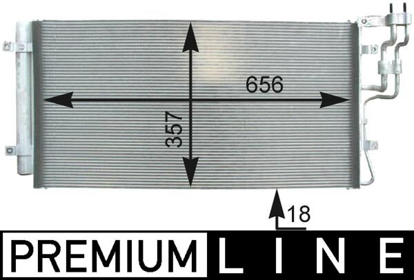 AC436000P, Kondensator, Klimaanlage, Klimaanlage verschiedene, MAHLE, 104907, 261219, 351303151, 35980, 43277, 512035N, 814488, 83005105, 905774, 94992, 976061D100, F4-43277, F443277, KA5105, KA5105D, TSP0225604, 8FC351303-151, 976061D100UU, KI732C002, 976061D110