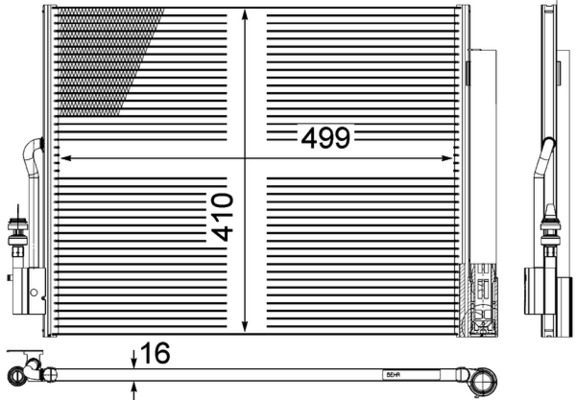 AC596000P, Kondensator, Klimaanlage, Klimaanlage verschiedene, MAHLE, 08072047, 105643, 13331005, 152045N, 261127, 350053, 350203723000, 351309-564, 37005560, 43437, 720M76, 814382, 8880400582, 940156, AC830029, CF20294, DCN20036, OL5560, OL5560D, V40620065, 13436107, 1850154, 350203723002, 351309561, OP354C001, 350203872000, 39032300, 8FC351309-564
