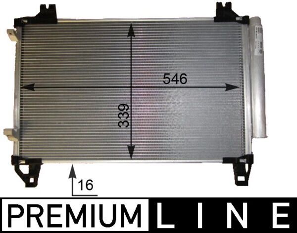 AC800000P, Kondensator, Klimaanlage, Klimaanlage verschiedene, MAHLE, 08153033, 104924, 212054N, 260710, 350203687000, 351343411, 35652, 390100, 43274, 53005413, 728M68, 814233, 82D0225624A, 8846052110, 8880400382, 94991, CF20440, DCN50025, F443274, TO5413, TOYOA510A, V70-62-0015, 105588, 350203741000, 8FC351343-411, TSP0225624