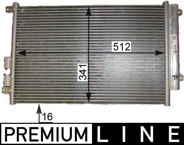 AC809000P, Kondensator, Klimaanlage, Klimaanlage verschiedene, MAHLE, 0000060694667, 01005088, 08132012, 103327, 1223436, 261019, 350203157000, 351343-504, 35499, 814067, 82D0226182MA, 94744, ALA5088, ALFAA120A, DCN01009, 0046814850, 351343501, 46814850, DCN01010, 50506568, 8FC351343-504, 50506520, 60694667