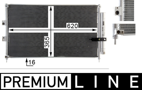 AC835000P, Kondensator, Klimaanlage, Klimaanlage verschiedene, MAHLE, 08193020, 102025N, 25005223, 350203660000, 351344-091, 713M31, 80110SNAA41, 814217, DCN40003, HD5223D, 351344-094, 80110SNBA41, M7130310, 351318611, 80110SNBA42, 80110SNBA43, 8FC351318-611, 8FC351344-094