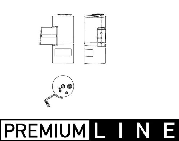 AD225000P, Dryer, air conditioning, Air-conditioning various, MAHLE, 1211293X, 260157, 3000D104, 33128, 351198501, 4148300058, 509411, 800307N, 83630, 931392, 95232, F483630, MSD104, V30-06-0070, 260158, 4148300858, 8FT351198-501, 95328, A4148300058