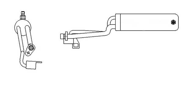 Dryer, air conditioning - AD69000S MAHLE - 1300D284, 132357, 170490
