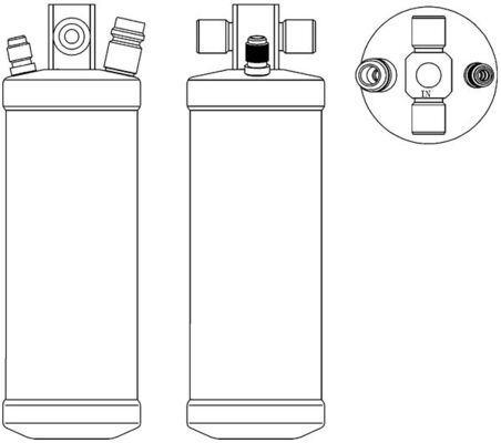 AD73000S, Trockner, Klimaanlage, Klimaanlage verschiedene, MAHLE, 351192791, 60652006, 800362N, 888-0700260