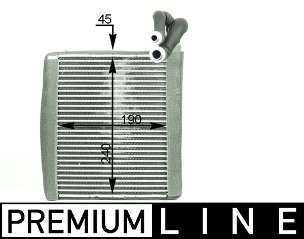 Verdampfer, Klimaanlage - AE120000P MAHLE - 1785797, 351331341, VPDKFH19850B