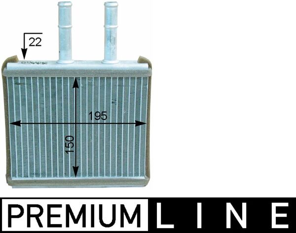 AH206000P, Heat Exchanger, interior heating, Air-conditioning various, MAHLE, 0631.3008, 143037, 350218228000, 351315751, 76504, 812442, 96539642, CT6042, 8FH351315-751, 96650492, BR228, 96887038