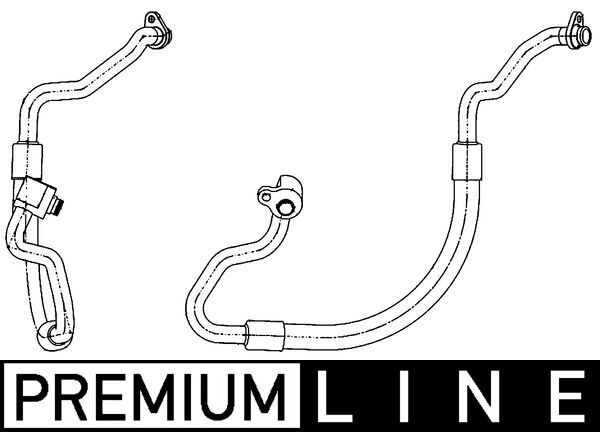 Niederdruckleitung, Klimaanlage - AP129000P MAHLE - 10-170-01378, 1543481, 351338601
