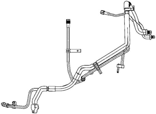 Hochdruck-/Niederdruckleitung, Klimaanlage - AP135000P MAHLE - 10-170-01403, 1371582, 351338731