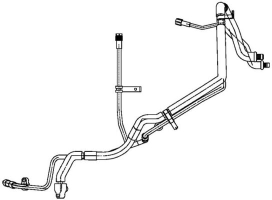 High-/Low Pressure Line, air conditioning - AP136000P MAHLE - 10-170-01402, 1371581, 351338741